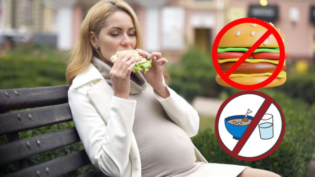 Pregnant Women should not to Eat Unhygienic Food